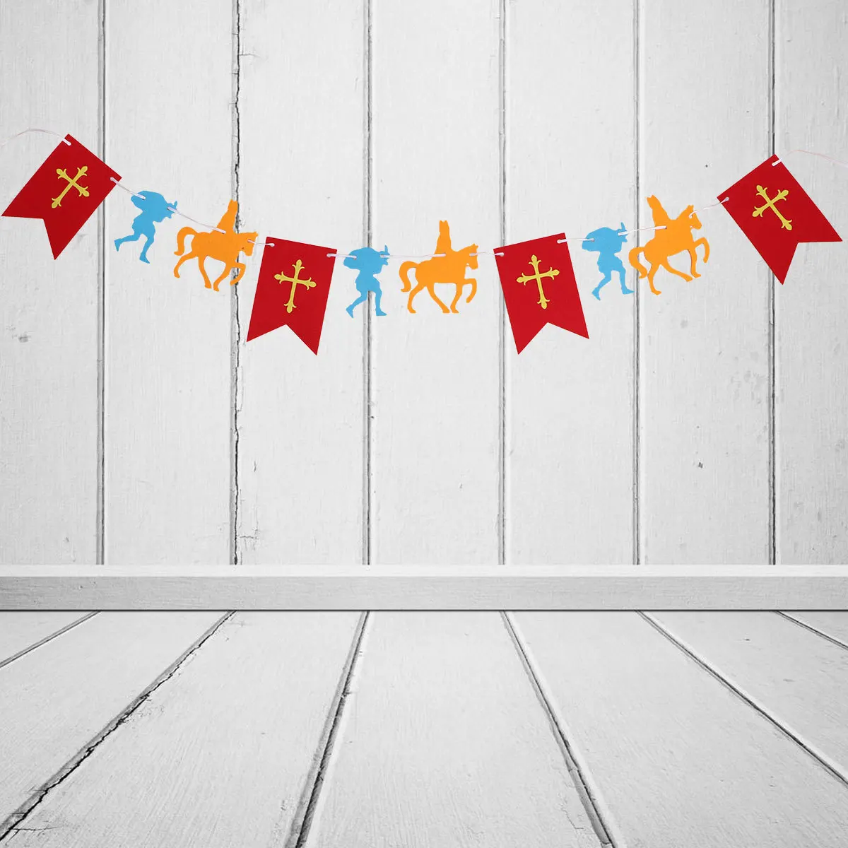 3M طويلة غير المنسوجة الرايات راية ديكور الحفلات قناع شكل معلق جدار نافذة الباب في الهواء الطلق الديكور الداخلي سحب #2