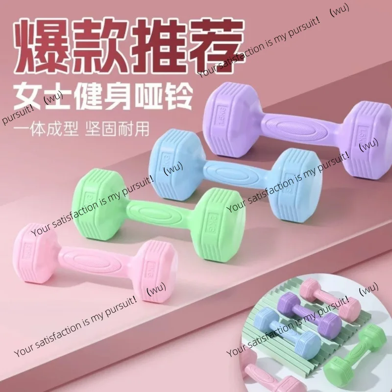 ZOCI-Fitness Equipment Household Skinny Belly Barbell Kettlebell Children Teen Female Small Dumbbell Pair