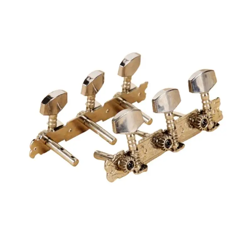 

Tuning Pegs for Classical Guitars Multipurpose Metal String Tuner Knobs Guitar Tuning Tool User Friendly String Tuner Knobs