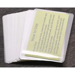 Transparent Universal Thermal Laminating Sheets Pouches Premium Film for Laminator Machine Photo Paper Files Card Picture 100Pcs