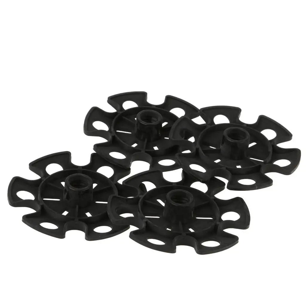 4Pcs Replacement Rubber Trekking Pole Snow Basket Caps Accessories Kit