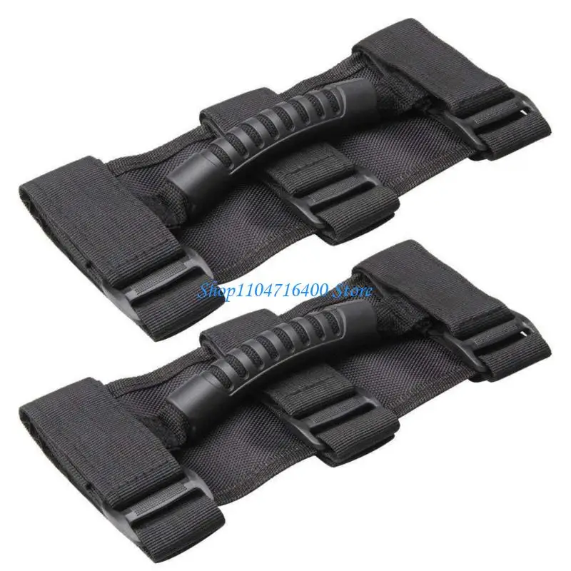 y1gd Tear Resistant Automotive Overhead Support Grip Quick Setups Designs Car Interior Assist Handle for Off Road Adventures