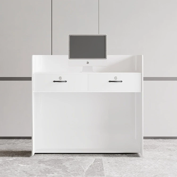 Aangepaste kleine receptie Receptie Winkelgids Bar Welkom kassa Winkelbedrijf informatie