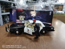 GREENLIGHT 1:24 1989 Caprice LAPD police  car Collection die cast alloy car model decoration gift