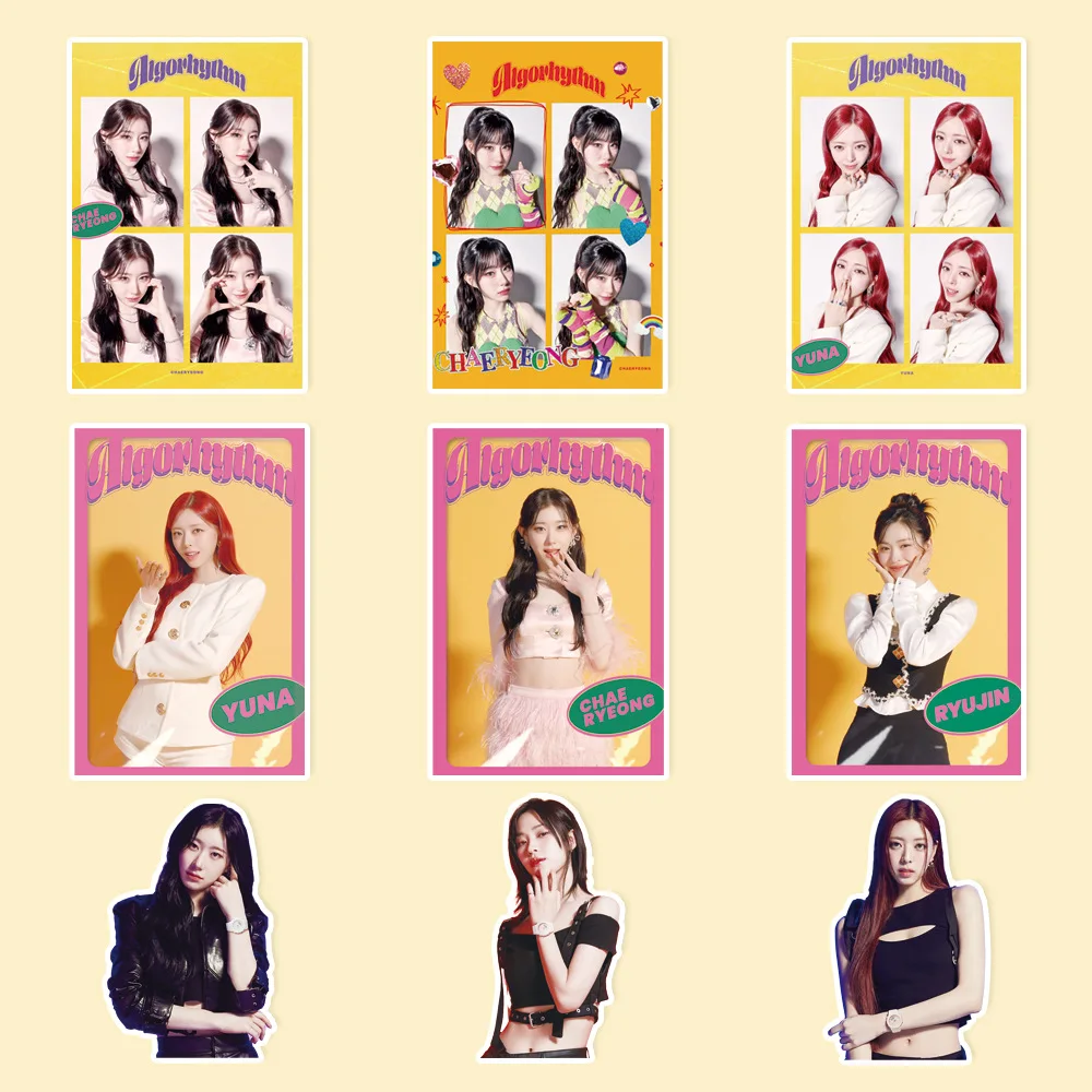 ITZY Stickers New Album Photocards collection High Quality Print Photo fan gift