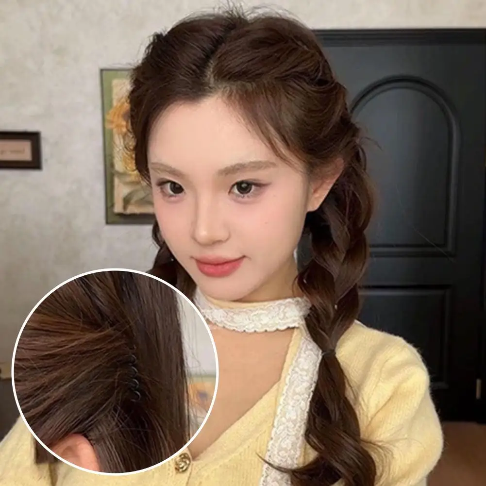 10 Stück Unsichtbare Haarspangen für Stilvolles Styling, Pony-Fixierkamm, Haarwerkzeuge für Erwachsene, Tiara-Zubehör, Locken-Nadel, Geschenk – Detail 7