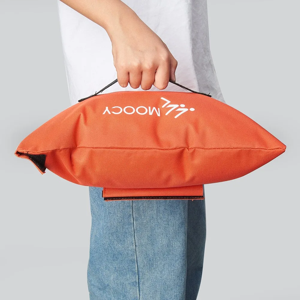 نقل مريح بمقبض بلاستيكي قوي، أكياس رمل رياضية، شبكة تدريب كرة القدم، أكياس رمل ذات إطار أهداف دقيق