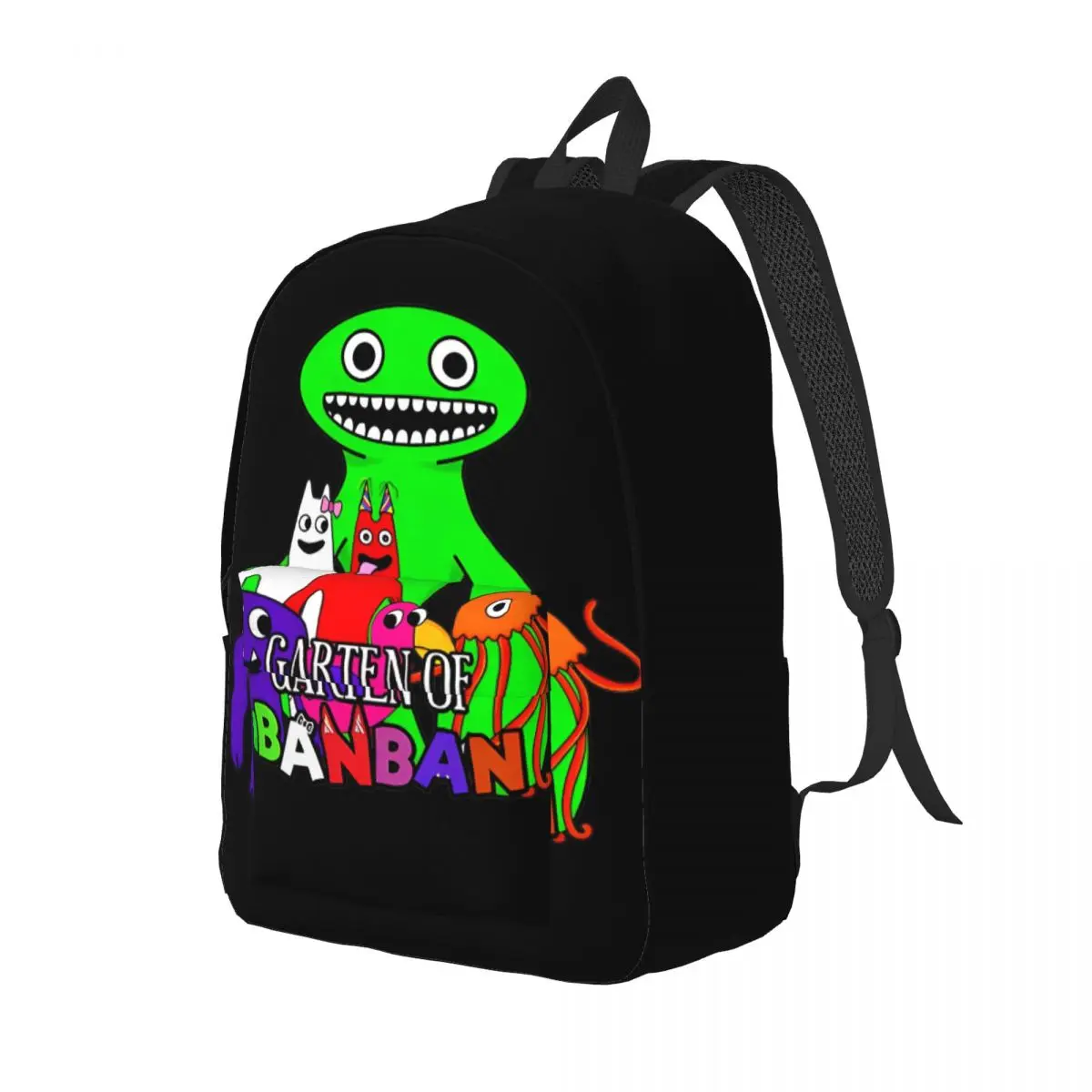 Garten Of Banban Characters for Teens Student School Book Bags Colorful Daypack Elementary High College Gift