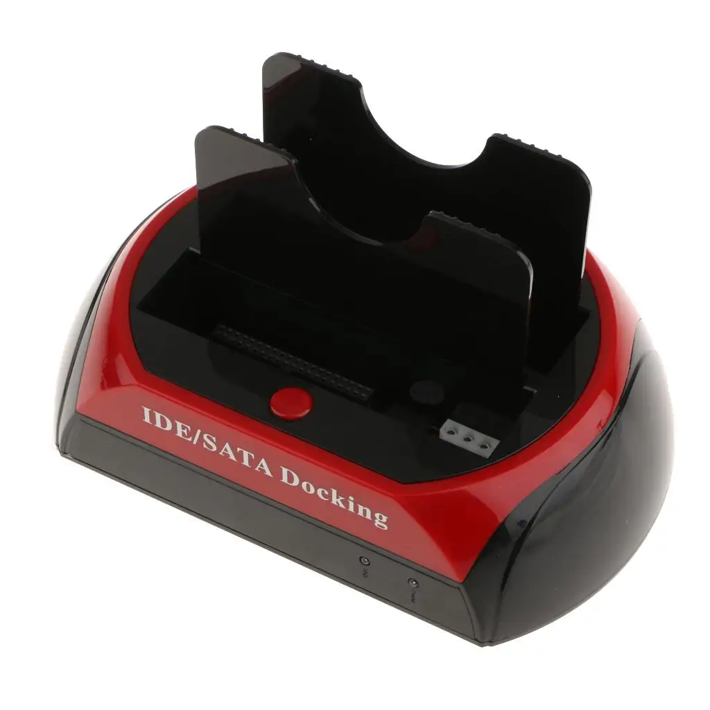 

Док-станция SATA с двойным интерфейсом IDE и SATA, высокоскоростная USB 2.0 база для жестких дисков 2.5 и 3.5 дюймов