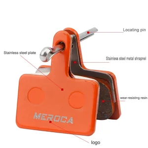 Fahrradharzbremse, MTB Hydraulikscheibenbrems -Pellets, Mountain Road Bike, Shimano M375, M445, MT200, BB5, BB7 8 Hauptverkaufsbremspellet Shimano Harz - №6