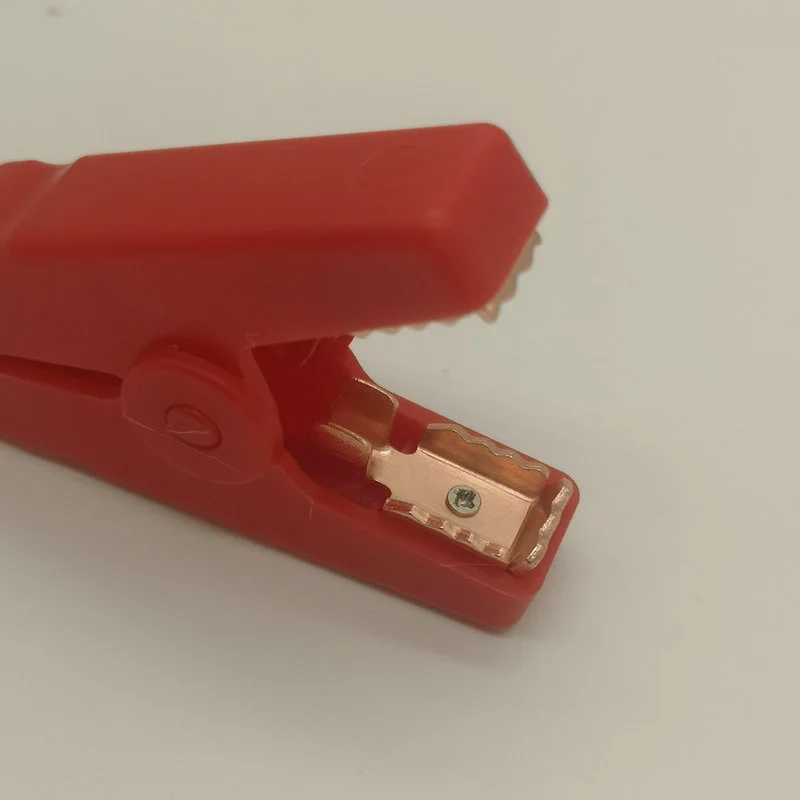2pcs/Lot 100A Electrical Crocodile Alligator Car Battery Micro Insulated Clips Clamps Connector 90mm For Electric Project