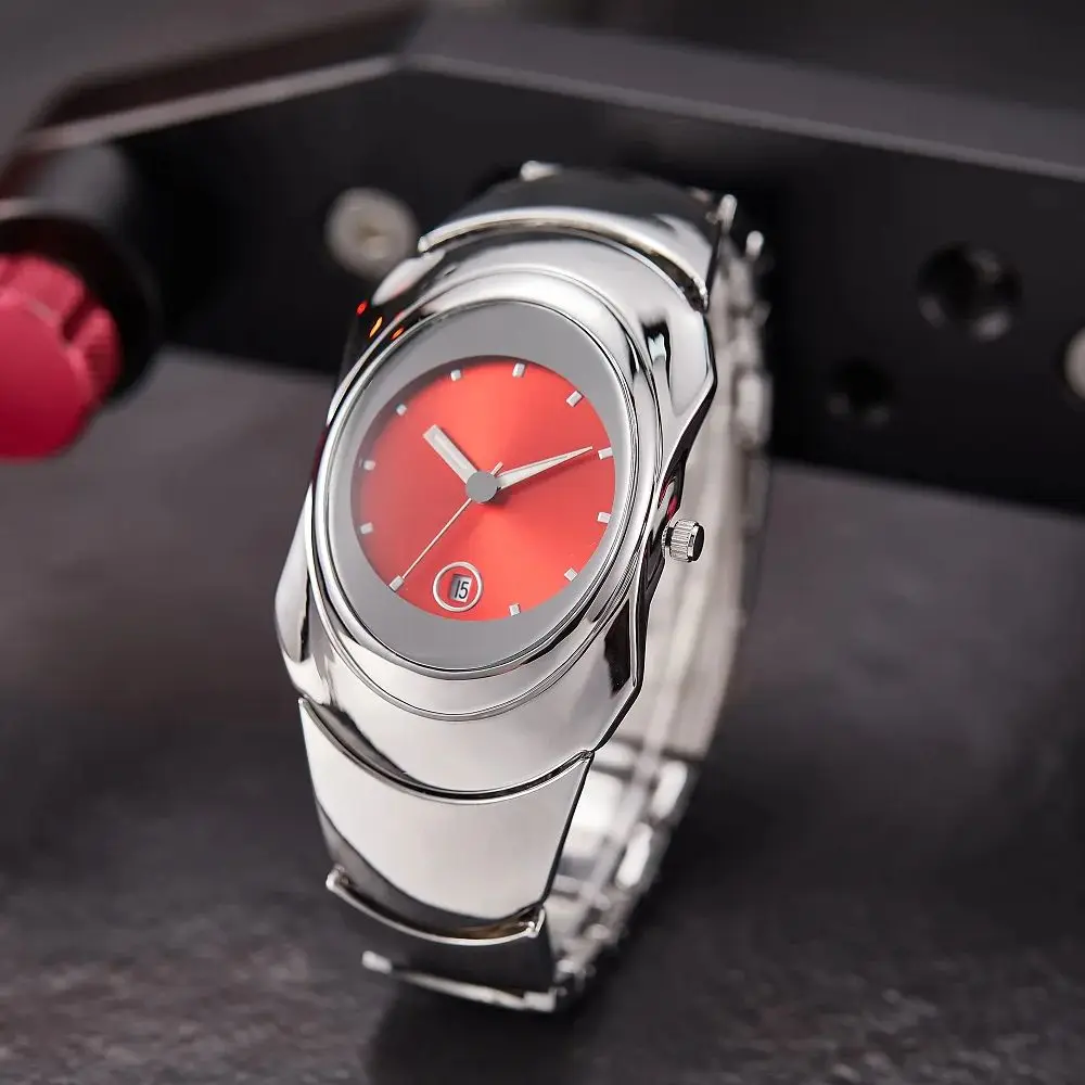 Fashion Creative y2k Original Quartz Watch Ins Style Niche Design Luminous Calendar Waterproof Men Watch relojes para hombres