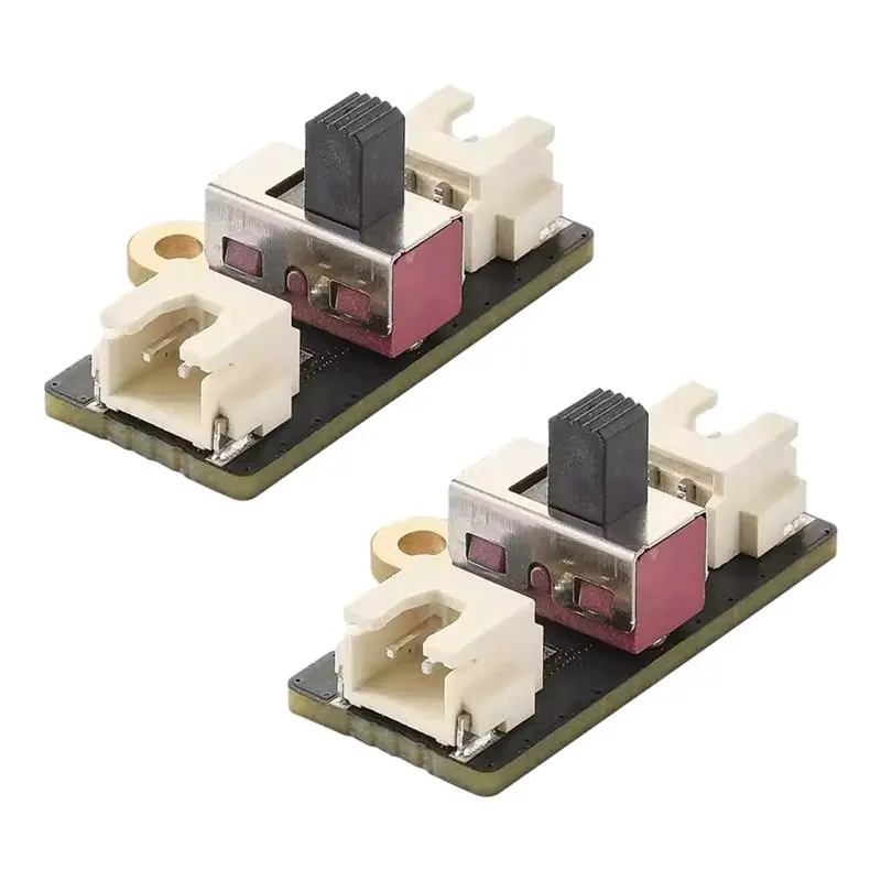 

AU61-Power Switch Module 2PCS 2Pin XH2.54 Connectors For Bambu Lab Cyberbrick- Makerworld Creative 3D Printed Model Component