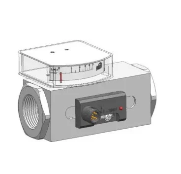 KFD20 Piston‑Type Flow Switch, Pointer Indication Flow Meter