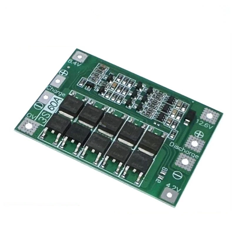 3S 4S 40A 60A Li-ion Lithium Battery Charger Protection Board 18650 BMS For Drill Motor 11.1V 12.6V/14.8V 16.8V Enhance Balance