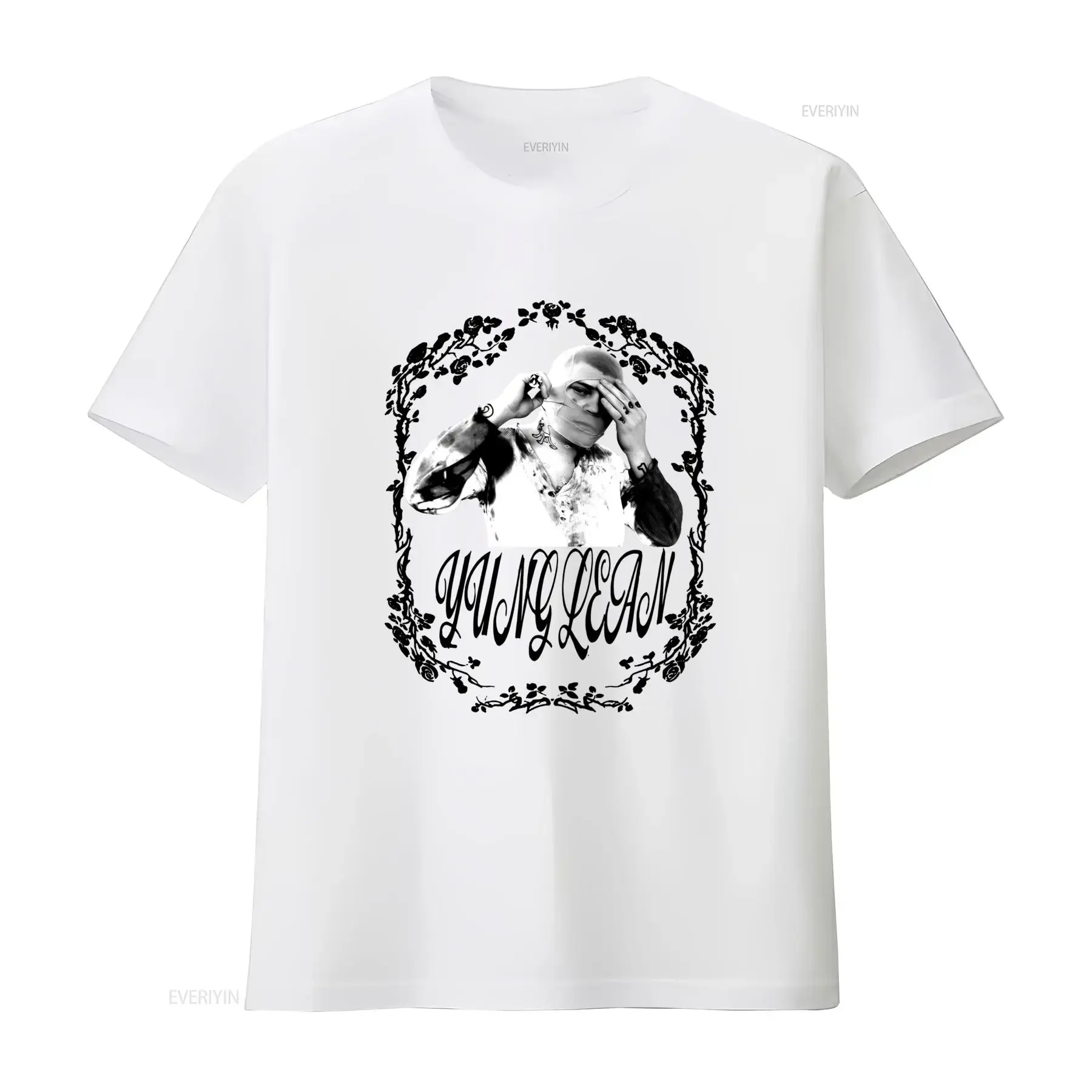 Yung Lean T Shirt Color Options Under Heaven Bladee Drain Gang Sad Boys Merch Ecco2K Unique Design Trendy Streetwear vintage
