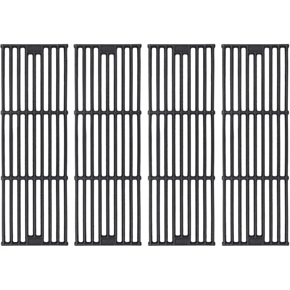 

Grill Grates Replacement for 19.75, 5050, 3008, 3030, 3725, 4000, 5252, King Griller 3008, 5252, 4 PCS Cast Iron