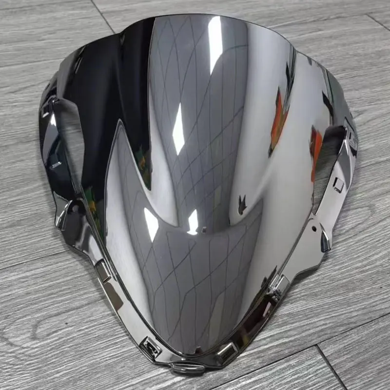 For Kawasaki Ninja 636 ZX-6R 2024 2025 ZX6R Motorcycle Windshield Double Bubble Windscreen Screen Front Wind Deflectors ZX 6R
