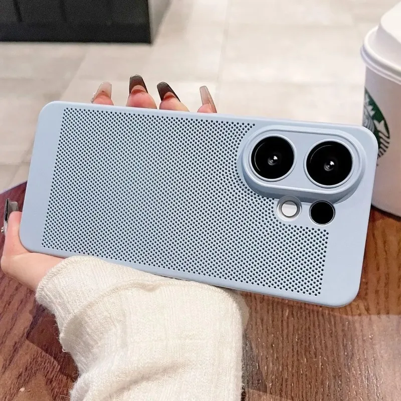 Twardy futerał na telefon Vivo X200 FE z odprowadzaniem ciepła dla VIVO V60 S30 Pro Mini X200 Ultra X100 S Cooling Honeycomb Mesh PC Shell
