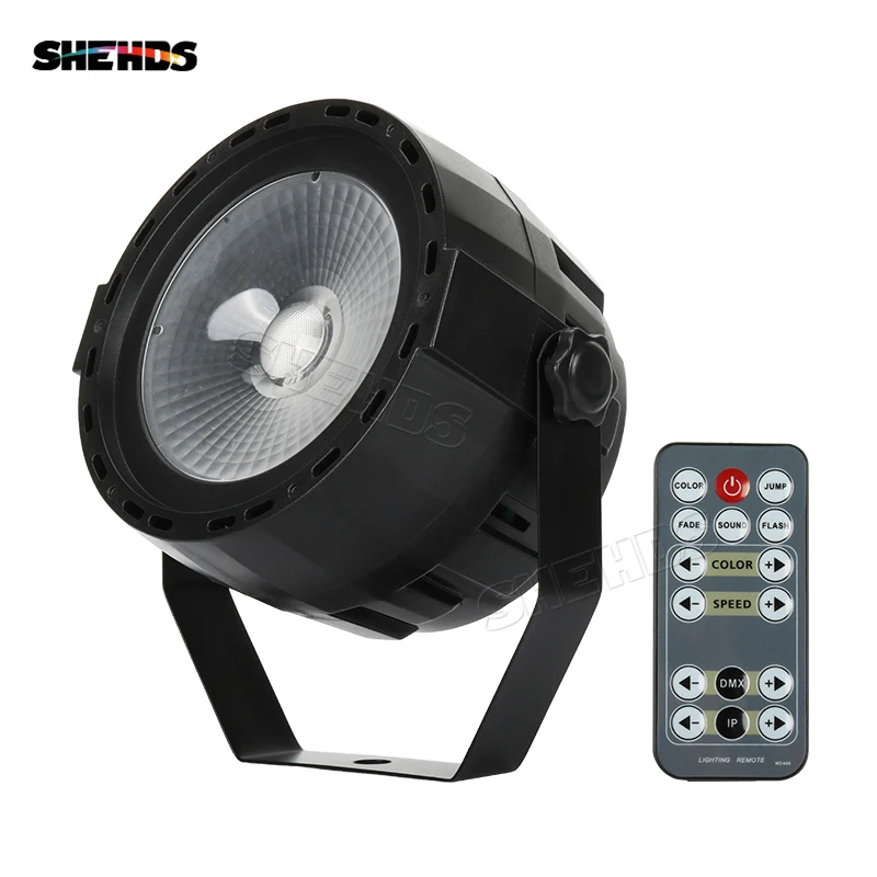 SHDHDS 2Pcs Wireless Remote Control LED Par COB 30W RGB 3in1 Stage Lighting For KTV DJ Disco Home Birthday Party