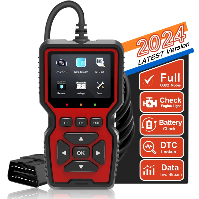 New Arrival V519 OBD Car Scanner engine Fault Code Diagnostic Tool  ELM327 OBD 2 OBD2 Scanner