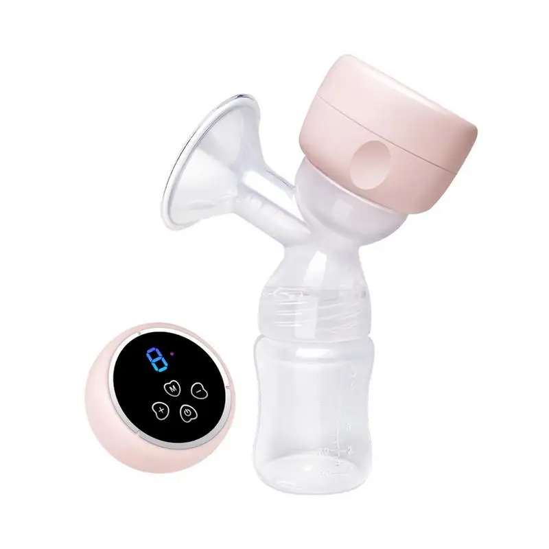 Breast Pump 4 Modes & 9 Levels Breast Feeding Pump Low Noise Silicone Milk Extractor Rechargeable Portable Breastfeeding Pump