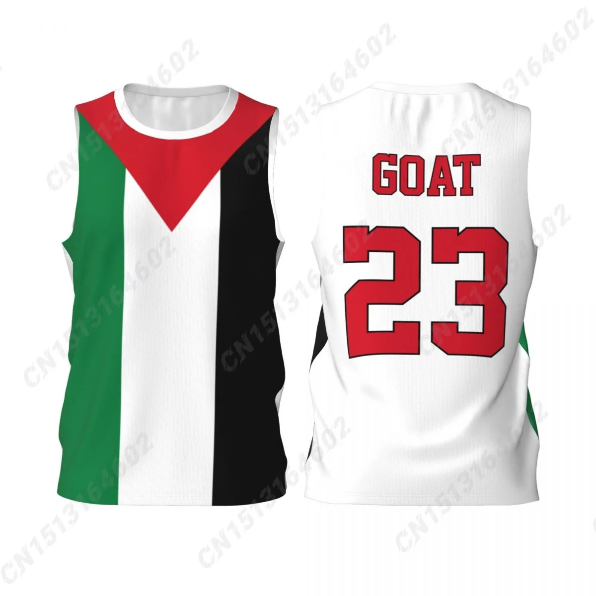 تي شيرت ماعز لكرة السلة مطبوع ثلاثي الأبعاد للرجال ، قميص مخصص ، علم متدرج ، هدية للياقة والجري ، الصيف #1