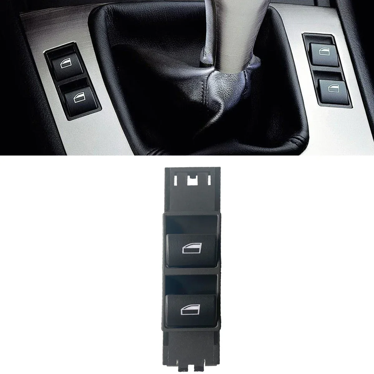Nowoczesny przycisk okna przedniego lewego do BMW E46 – sprawdzony rozwiązań dla 61316902175