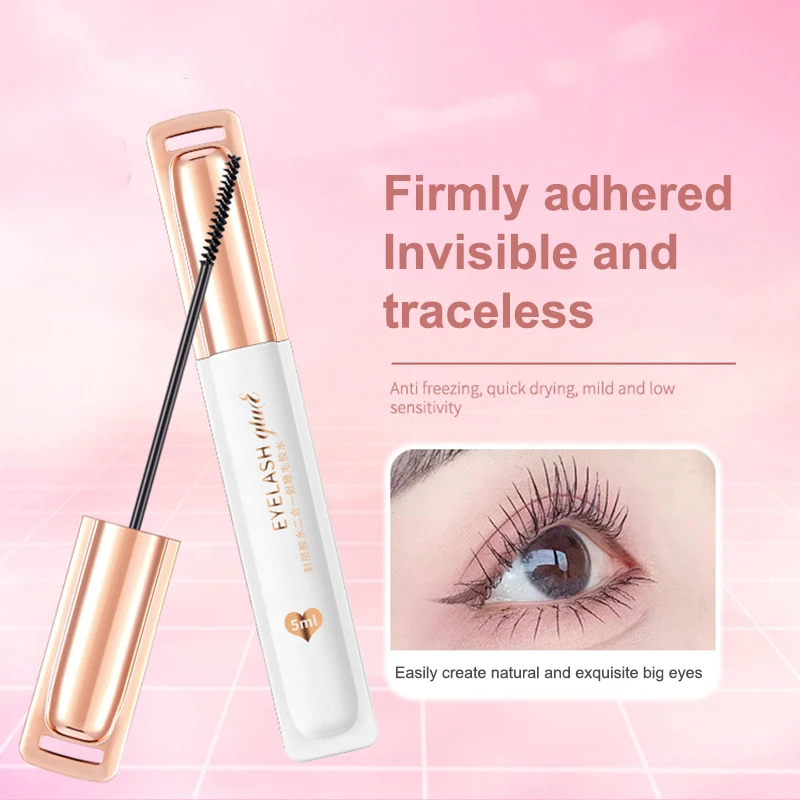 False Eyelash Extension Glue Waterproof Fast Dry Long Lasting Strong No Irritation Transparent Eyelash ExtensionPrimer Tools