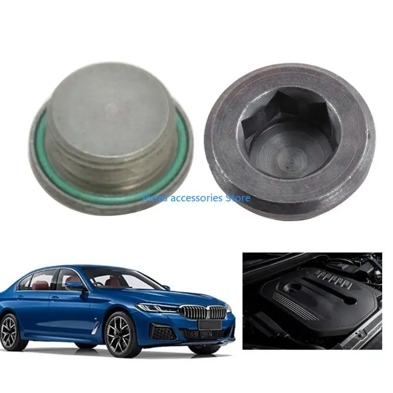 W8KD 33117525064 6004178 Tapón drenaje diferencial con juntas tóricas Accesorio reemplazo automático para tapón drenaje