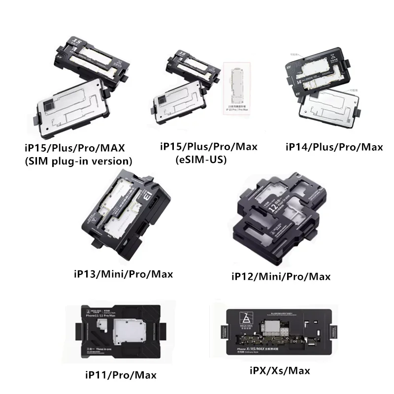 

MEGA-IDEA Motherboard Layered Tester With Reballing Platform For IP14/Plus/Pro/Max Mainboard Function Checking Tool