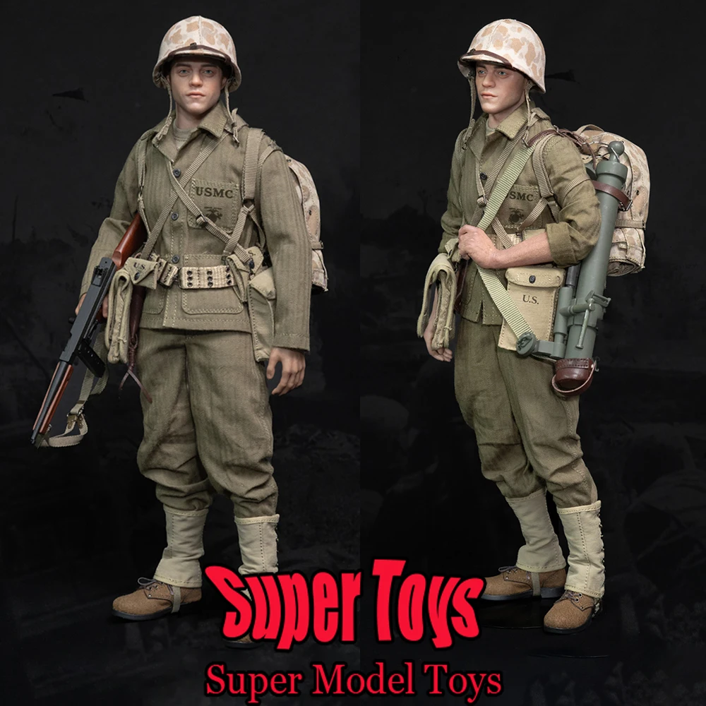 

In Stock FP017A/B 1/6 Scale Male Soldier USMC Mortar Team Member Full Set 12-inches Action Figure Doll Gifts Collection
