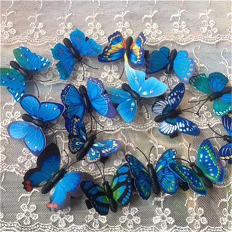 5pcs Women Butterfly Hair Clips Bridal Hair Accessory Wedding Photography Costume Hair Accessories Hair Clips