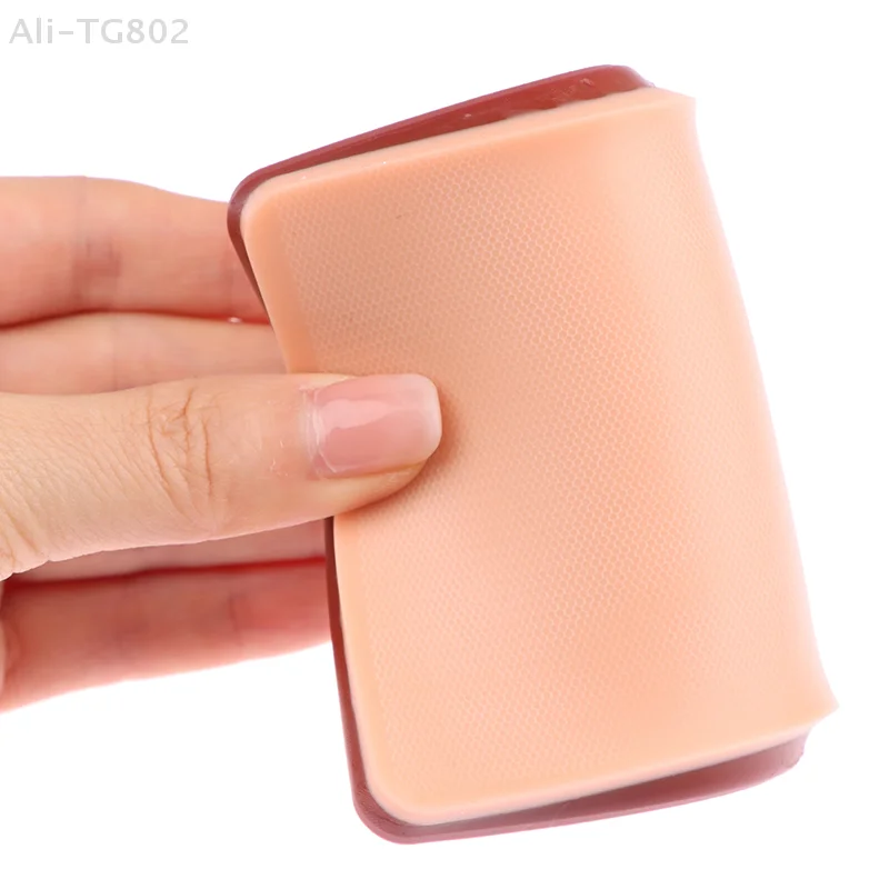 

Reusable Silicone Simulation Skin Suture Training Model Surgical Knotting Teaching Pad with Self-Designed Wound Medical Training