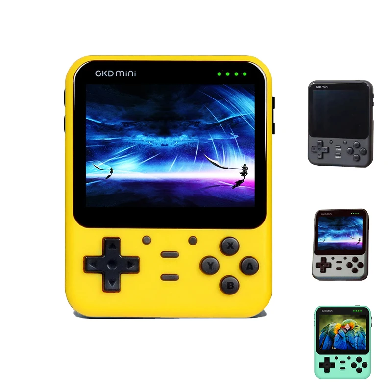 2022 GKD Mini Retro Console Video gkd Game Consoles 3.5 IPS Screen ZPG Open Source PS Gaming Players GKDMINI Children's Gifts