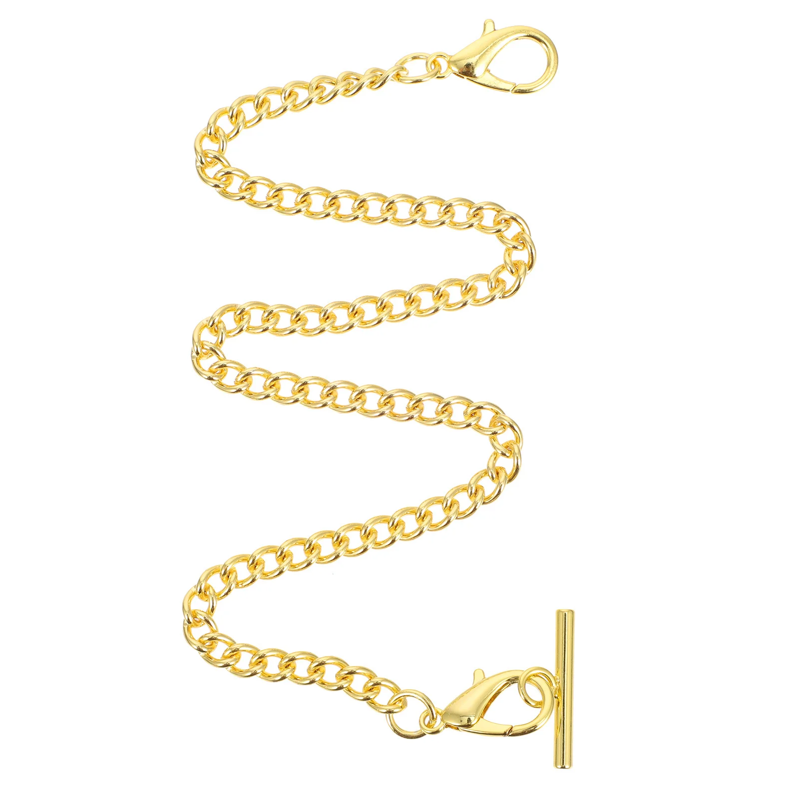 

Pocket Clasp Hanging Link Jeans Decor Chain For Vest Jeans Clothing Decor Diy Accessory Pocket Watch Clasp Chain Gift