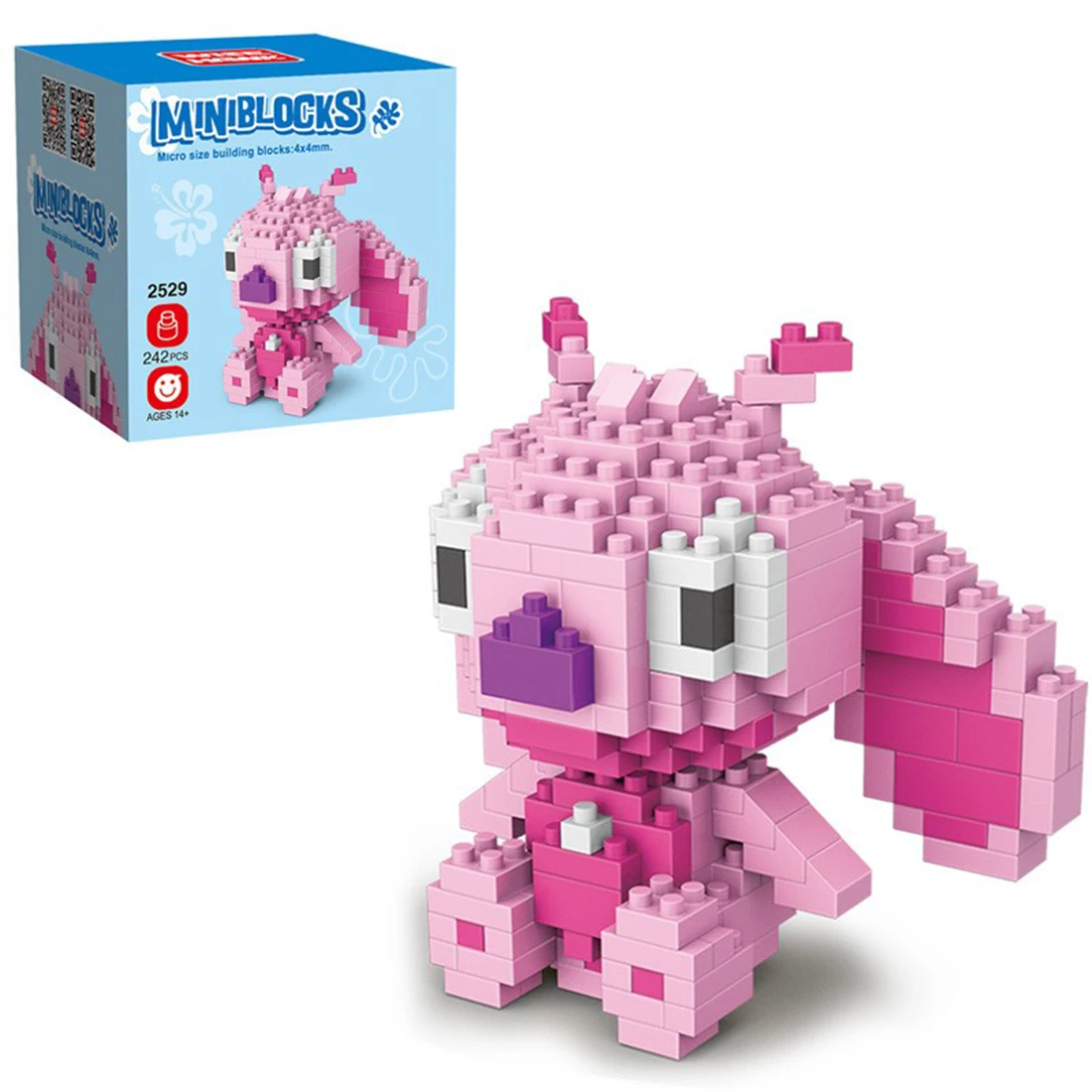Disney Mirco Building Blocks Stitch Series Model Kawaii Cartoon Lilo and Stitch Mini Bricks Model Kit Educational Toys For Kids