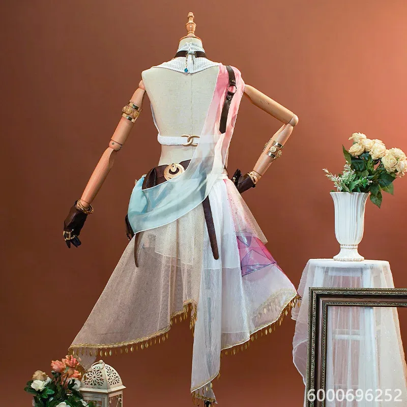 Naraka Bladepoint Feria Shen Косплей Qiyun Рубашка Костюм Хэллоуин Наряд для Женщин Девочек Мужчин Полный Комплект Новое Прибытие Лидер продаж