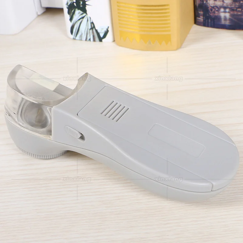

20pcs 8x Led Light Shoe Shape Reading Measurement Tool Scale Ruler Magnifying Glass Reading Drawings Map Stamp Identification