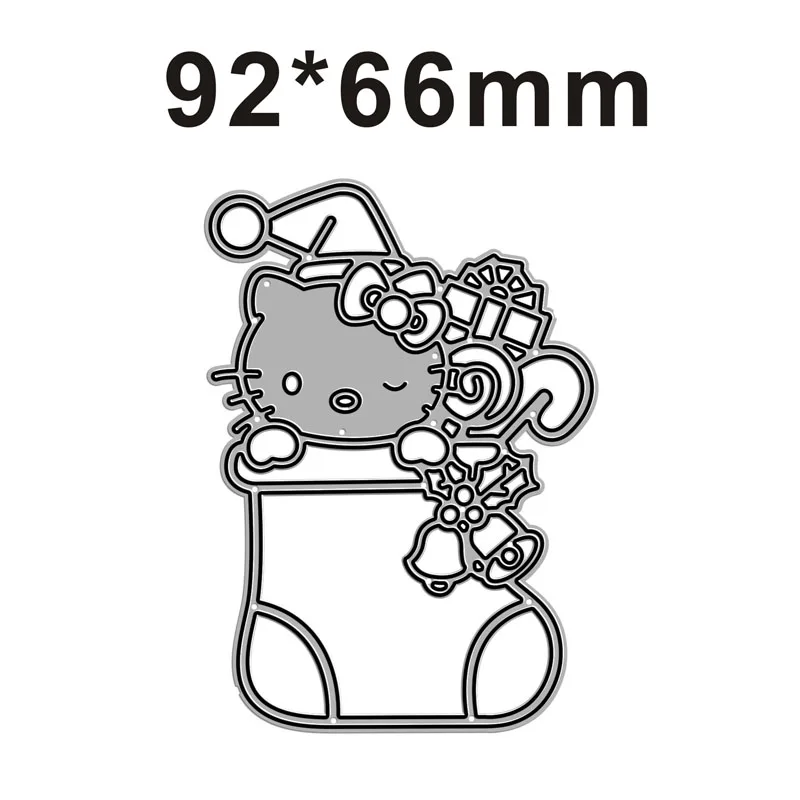 2024 New Animal Cat Metal Cutting Dies for Scrapbooking Paper Craft and Card Making Embossing Decor No Stamps