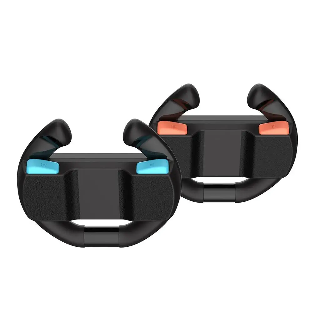 2 قطعة عجلة القيادة لنينتندو 2 Joy Con تحكم Joycon 2 عجلة قبضة اليد لماريو كارت 8 ديلوكس