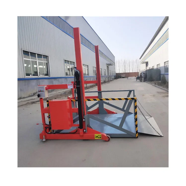 Piattaforma elevatrice portatile per caricamento e scarico Tavoli elevatori da 2 tonnellate Piattaforma elevatrice mobile per carico e scarico