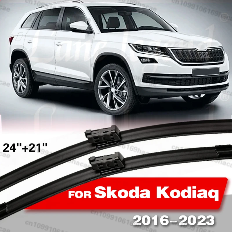 

Front Wiper Blades Windshield Windscreen Window Brush For Skoda Kodiaq 2016-2023 2017 2018 2019 2020 2021 2022 Wiper 24"+21"