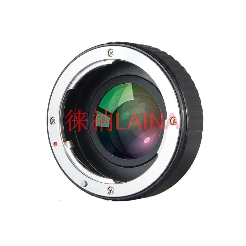 

Адаптер-редуктор Focal Reducer Speed Booster для объективов Contax Yashica CY C/Y на камеры Sony E-mount A7, A9, A7S, A7R2, A7R4, A7R3, A6000, A63000
