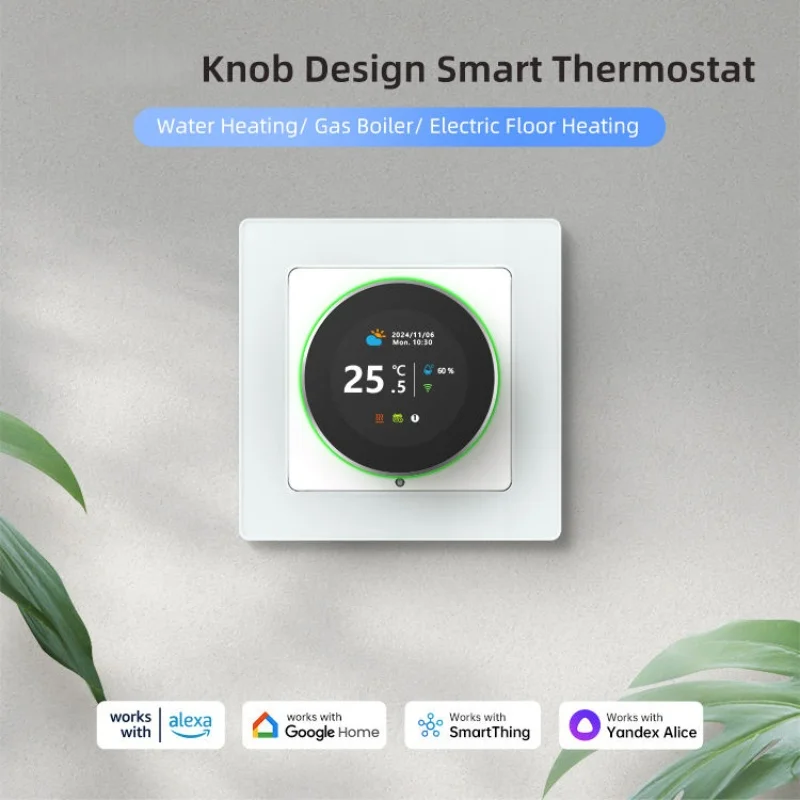 

Tuya Wifi Thermostat Programmable Digital Heating Thermostat Wireless Wifi Room Thermostat for Floor Heating