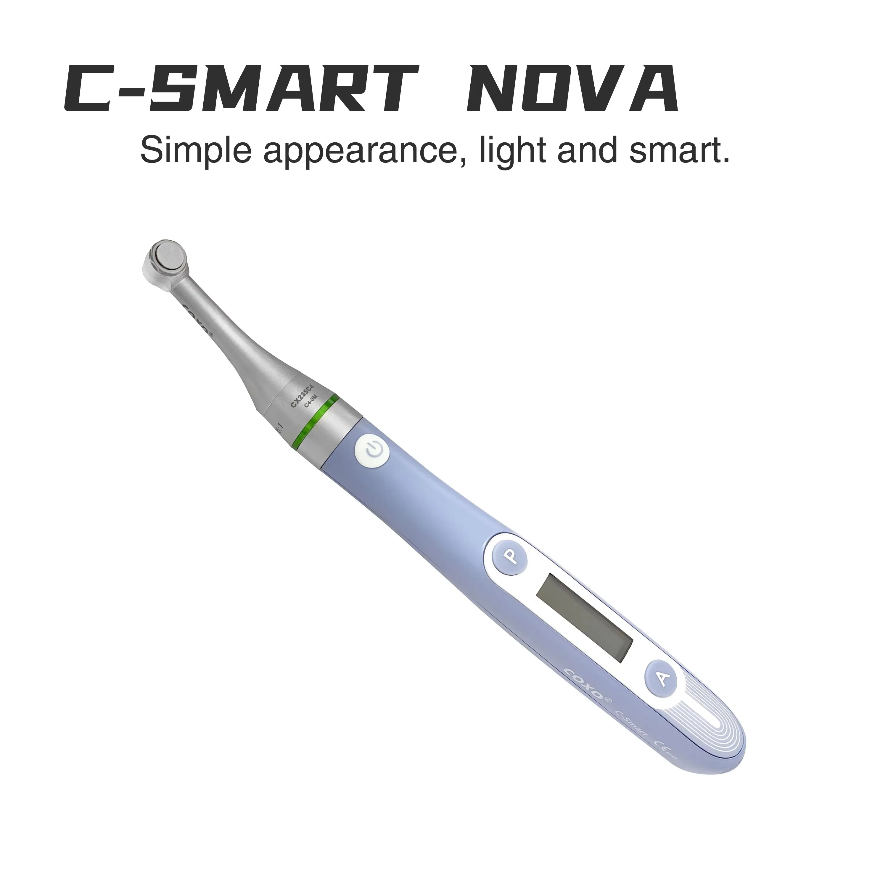 COXO C-SMART NOVA Dental Wireless Endo Motor 16:1 Head 360°Adjustable Handpiece for Root Canal Treat T-Mode Endodontic Motor