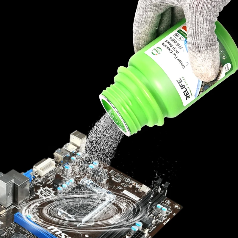 250ML Lead-free PCB Cleaner Liquid For Mobile Phone Motherboard Flux BGA Soldering Cleaning Tools