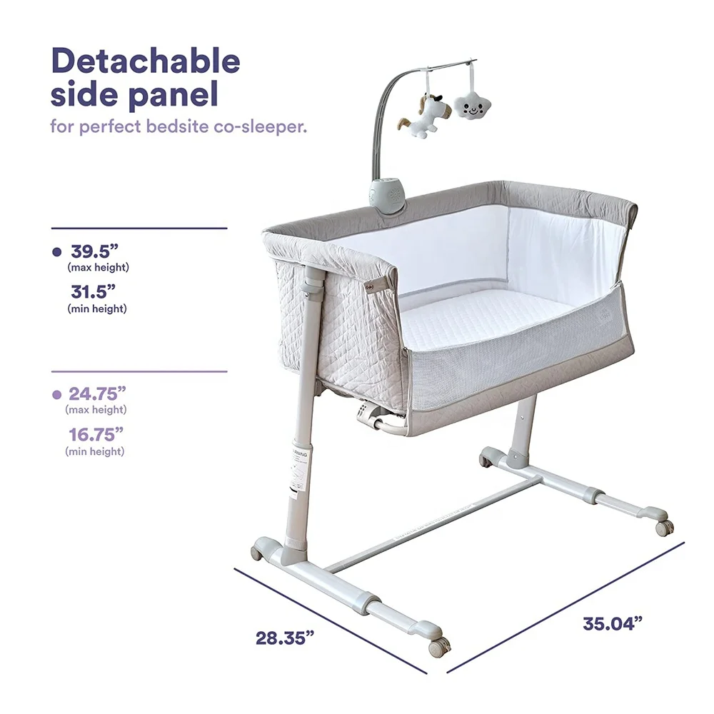 Lit Personnalisé pour Bébé, Berceau pour Nouveau-Né