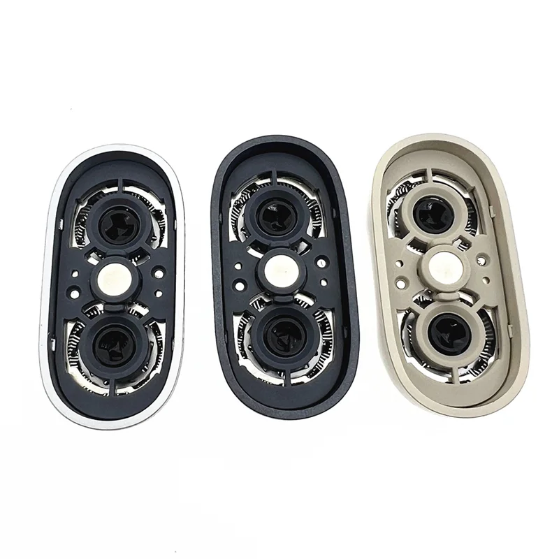 لشاومي Mijia S200 ماكينة حلاقة كهربائية بديلة لرأس شفرة دوارة مزدوجة شفط مغناطيسي