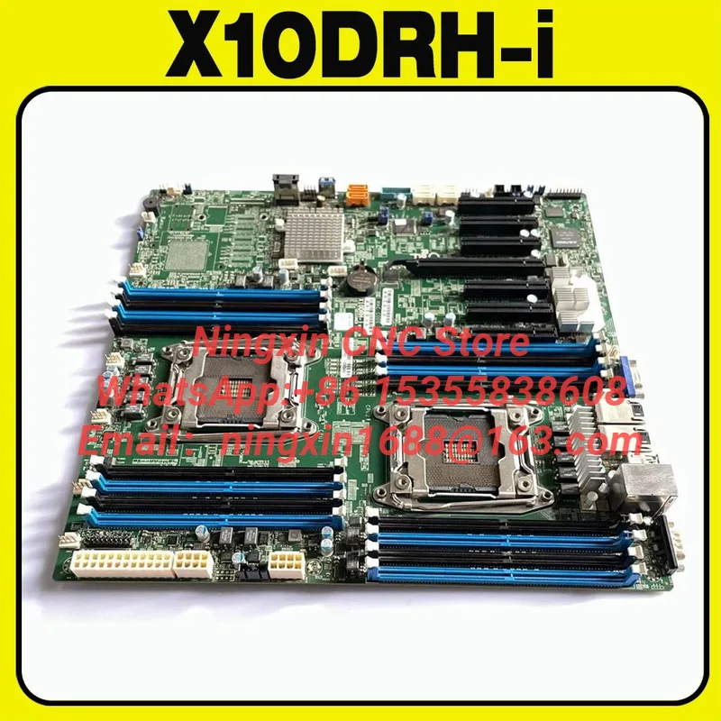 Płyta główna serwerowa X10DRH-i E5-2600 v4/3 Family Dual Port GbE LAN SATA3 (6Gbps) IPMI 2.0 LGA2011 DDR4